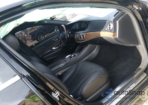 2017 Mercedes-Benz S 550 из США, поврежденный, VIN WDDUG8CB6HA308469